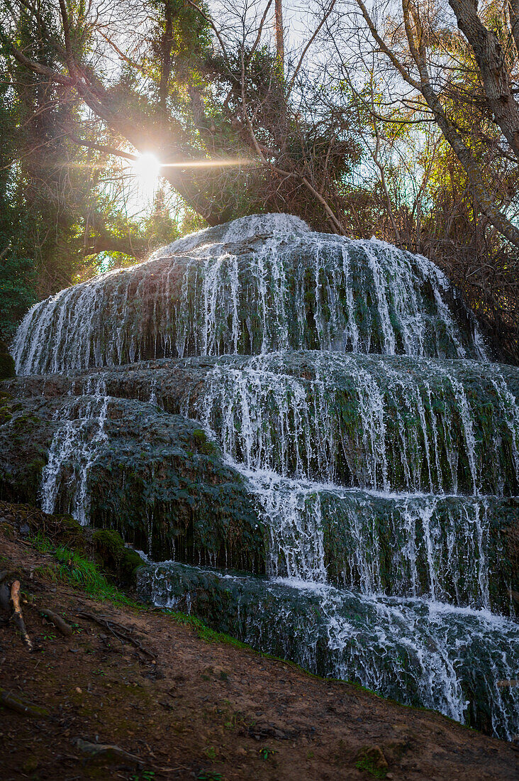 Naturpark Monasterio de Piedra, rund um das Monasterio de Piedra (Steinkloster) in Nuevalos, Zaragoza, Spanien