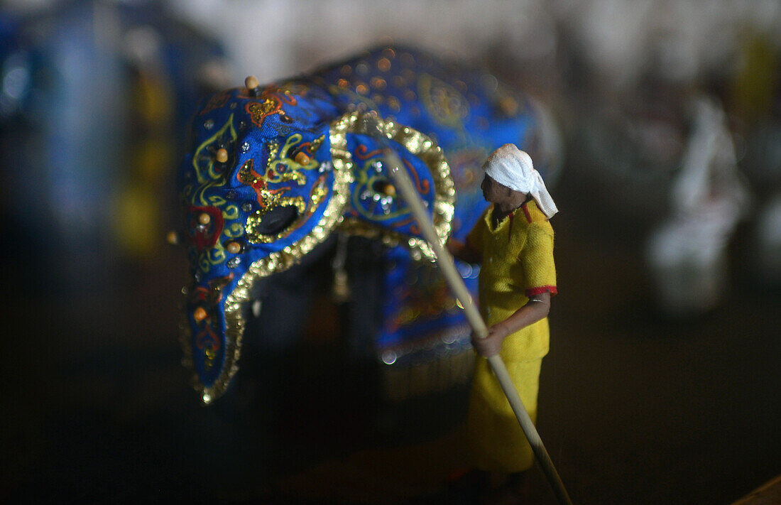 Buddhistisches Museum des Goldenen Tempels in Dambulla, Sri Lanka