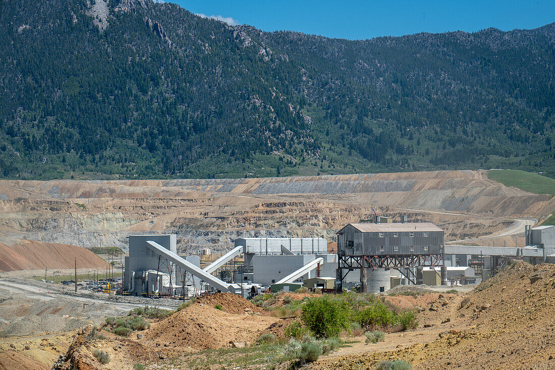 Berkeley-Grube in Butte, Montana