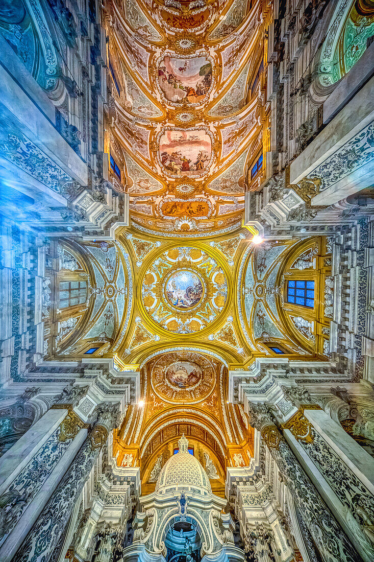 Ceiling of the Church of Santa Maria Assunta, or Gesuiti, Cannaregio, Venice
