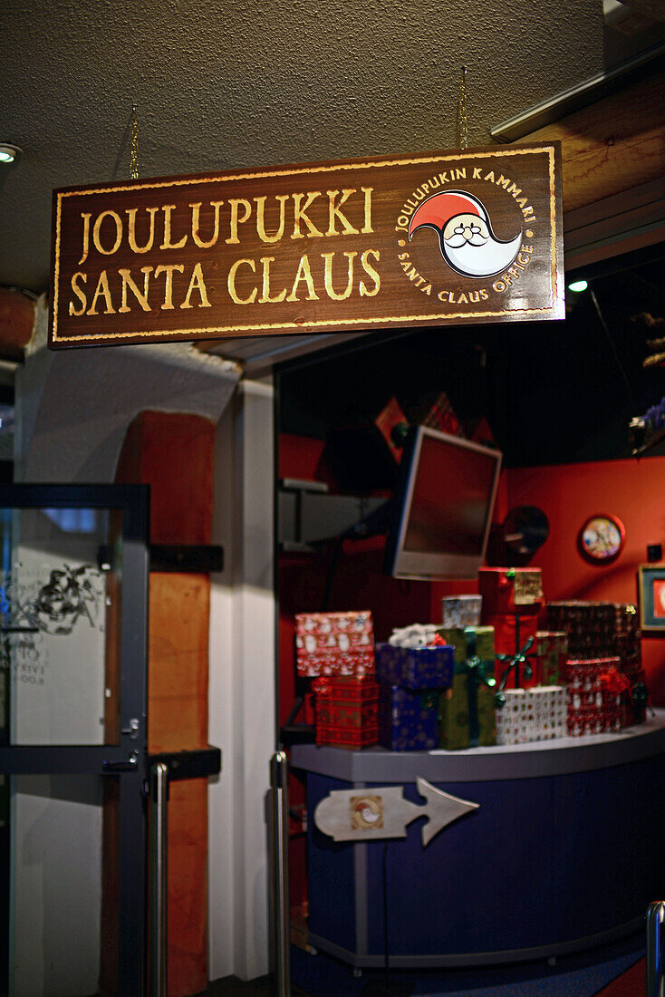 Official Hometown of Santa Claus in Rovaniemi, Lapland, Finland