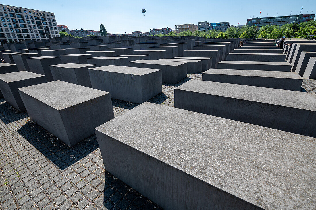 Denkmal für die ermordeten Juden Europas in Berlin Deutschland