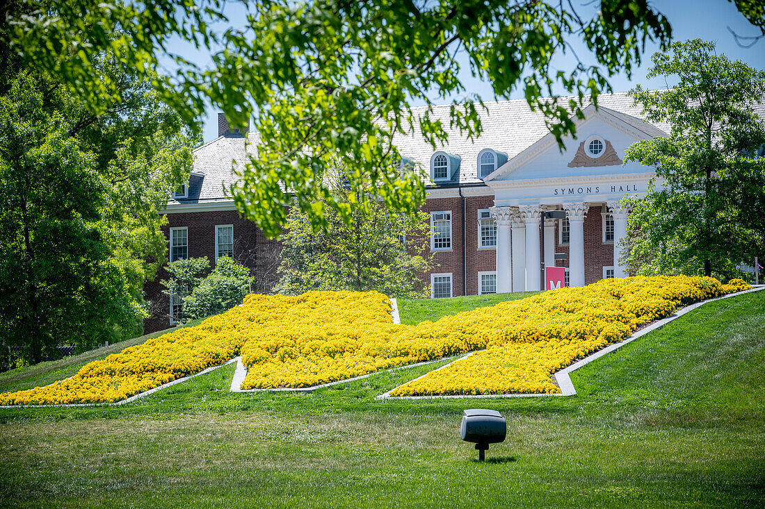 Universität von Maryland Symons Hall und M