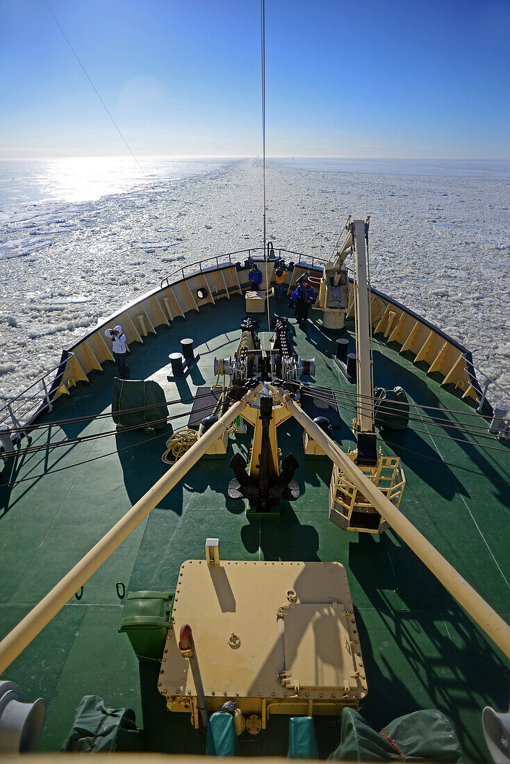 Sampo Icebreaker cruise, an authentic Finnish icebreaker turned into touristic attraction in Kemi, Lapland