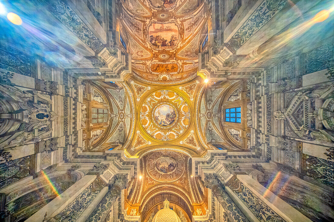 Decke der Kirche Santa Maria Assunta, oder Gesuiti, Cannaregio, Venedig