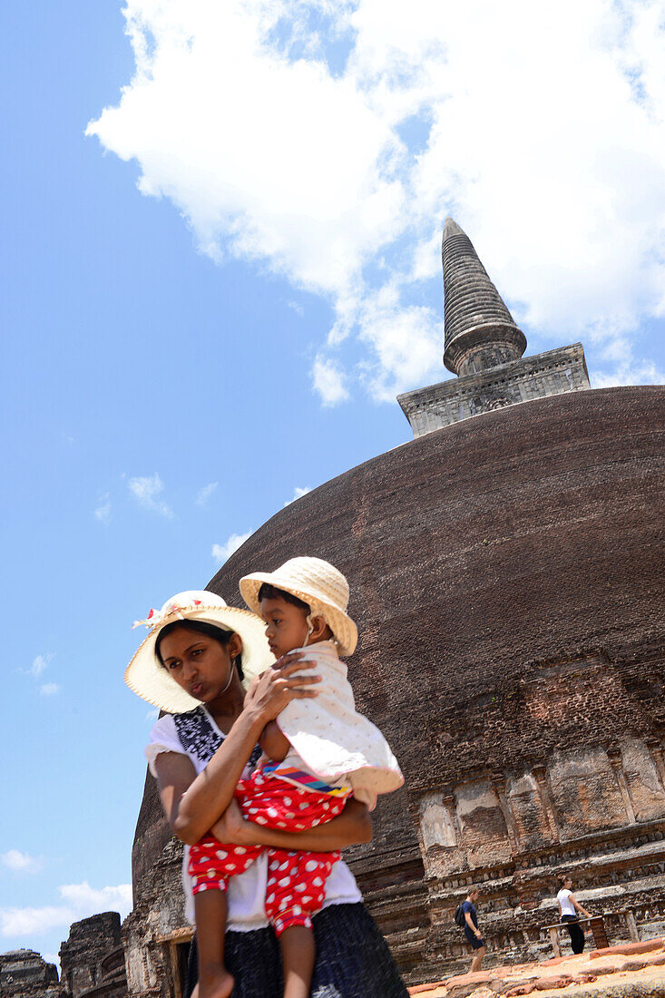 Rankot Vihara in The Ancient City Polonnaruwa, Sri Lanka