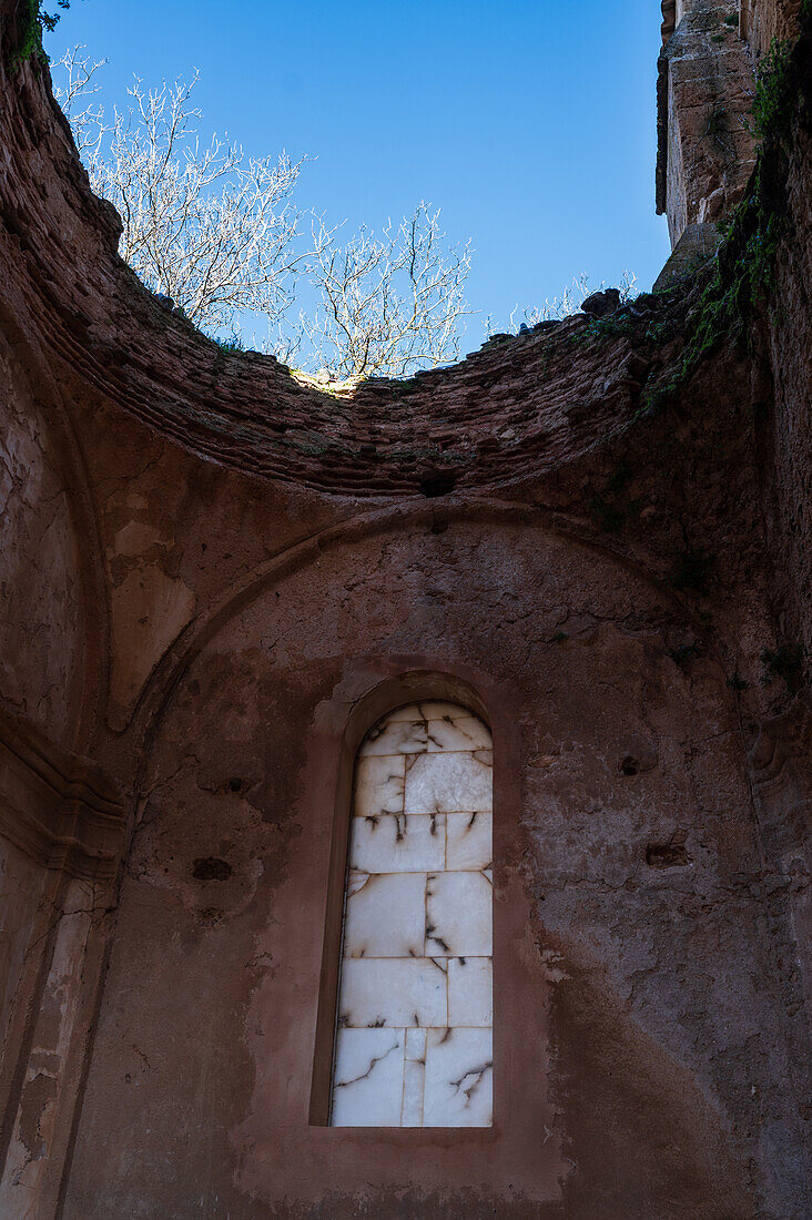 Monasterio de Piedra (Steinkloster), in einem Naturpark in Nuevalos, Zaragoza, Spanien