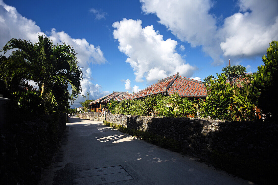 Taketomi Island in Yaeyama District, Okinawa Prefecture, Japan