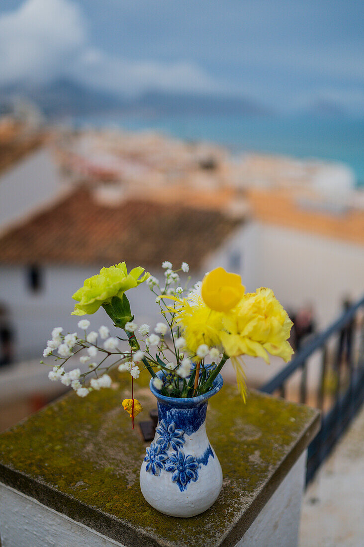 Beautiful view of Altea, Alicante Spain