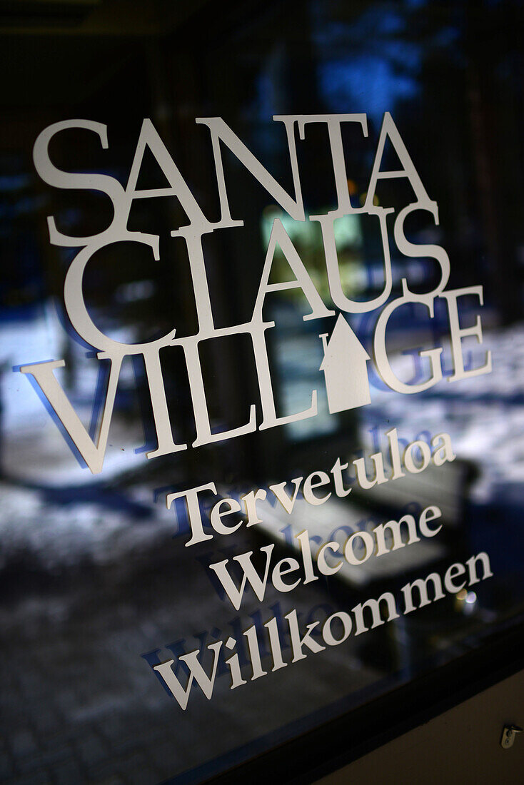 Official Hometown of Santa Claus in Rovaniemi, Lapland, Finland