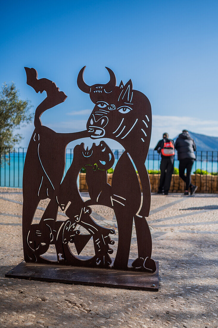 Schöne Aussicht auf Altea, Alicante Spanien