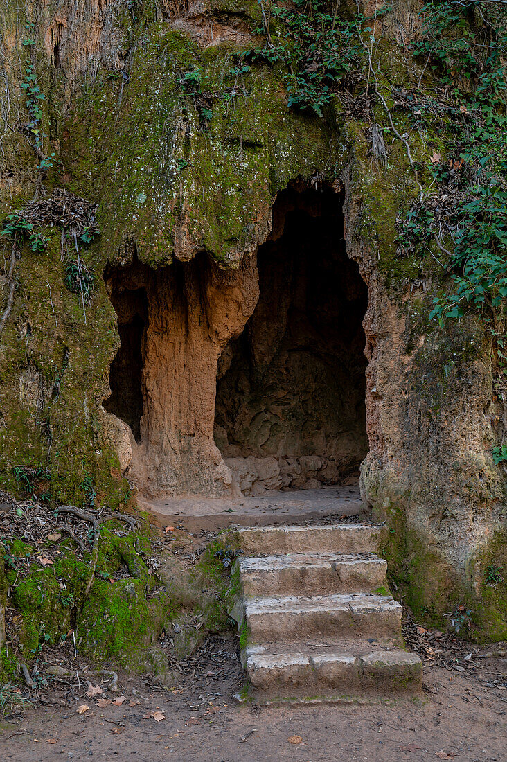 Naturpark Monasterio de Piedra, rund um das Monasterio de Piedra (Steinkloster) in Nuevalos, Zaragoza, Spanien