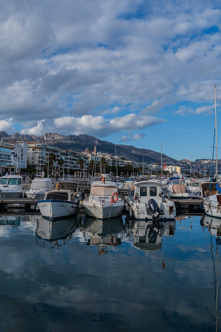 Sporthafen von Altea, Alicante, Spanien