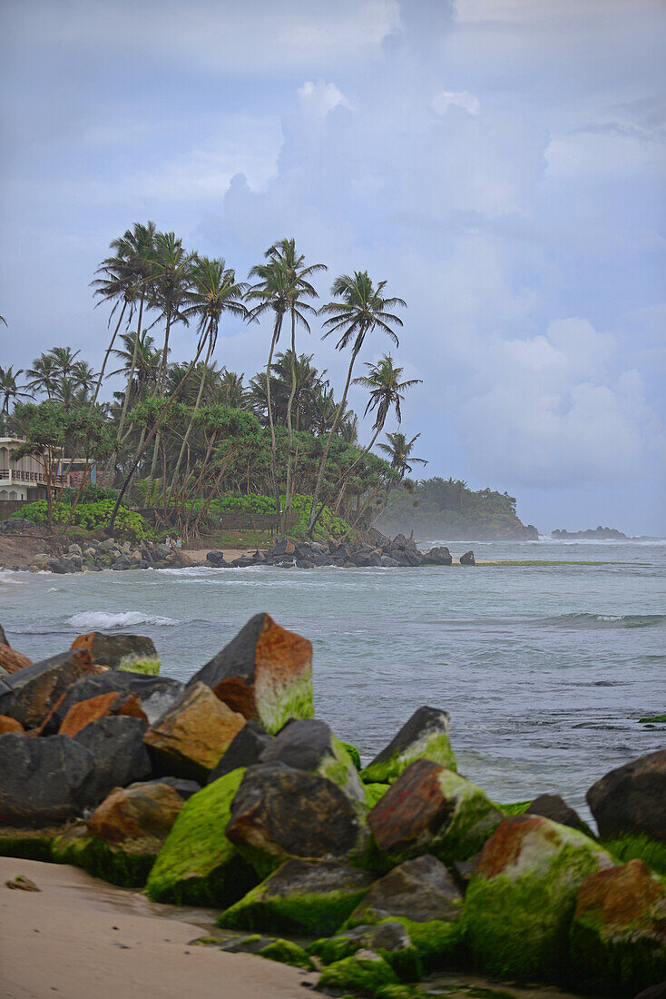 Küste von Ahangama, Sri Lanka