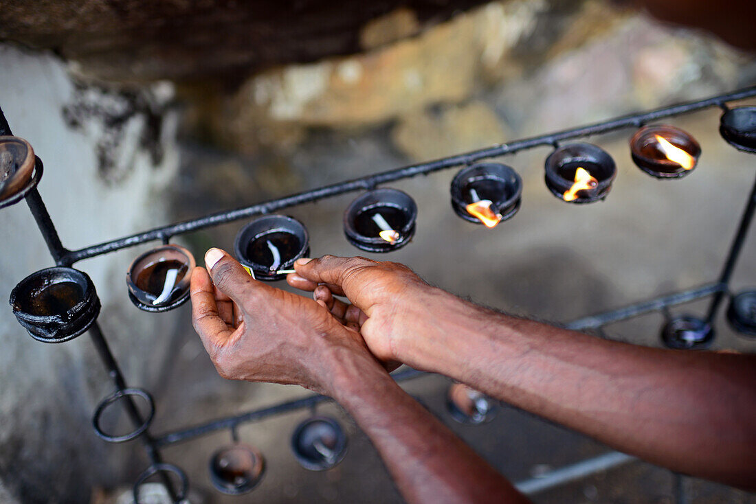 Buddhistischer Tempel Yatagala Raja Maha Viharaya, Unawatuna, Sri Lanka