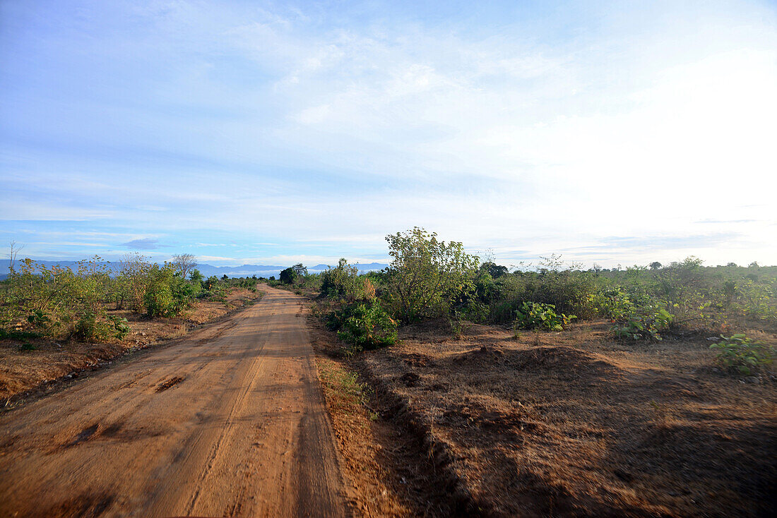 Udawalawe National Park, on the boundary of Sabaragamuwa and Uva Provinces, in Sri Lanka.