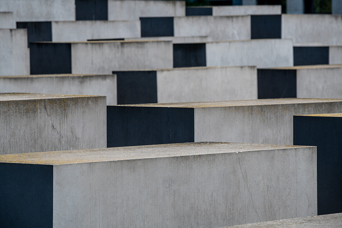 Denkmal für die ermordeten Juden Europas in Berlin Deutschland