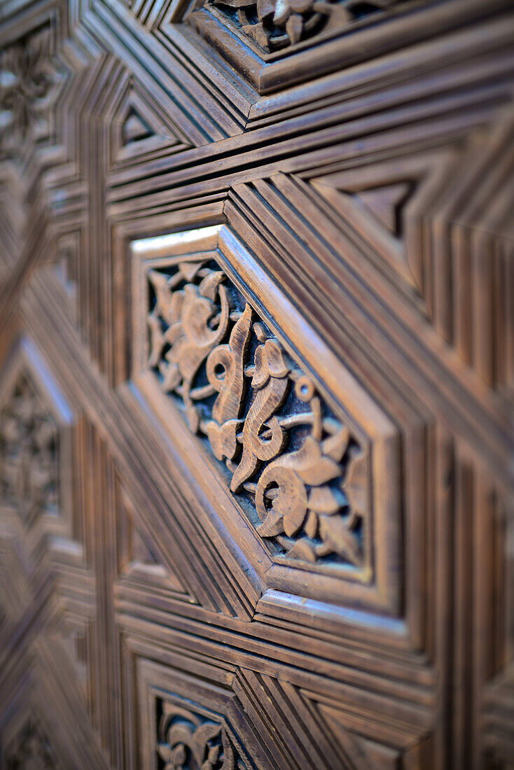 Palace of the Lions (Palacio de los Leones) at The Alhambra, palace and fortress complex located in Granada, Andalusia, Spain