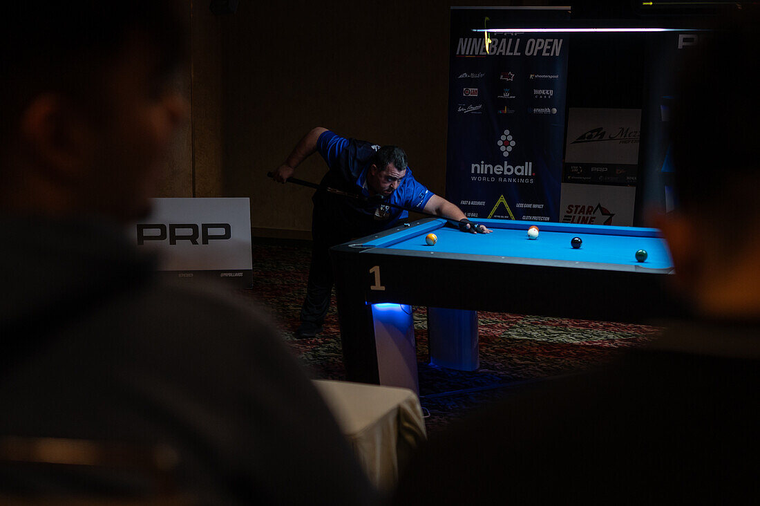 8-ball Pool Tour national competition in Boston Hotel, Zaragoza, Spain