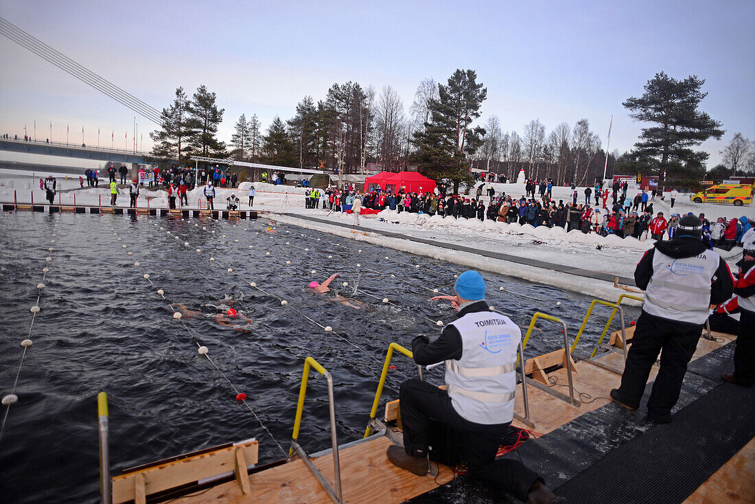 Winter Swimming World Championships 2014 in Rovaniemi, Finland