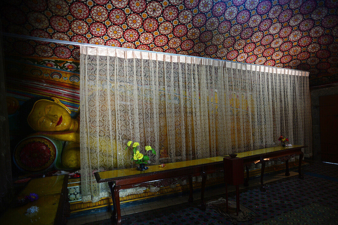 Buddhistischer Tempel Yatagala Raja Maha Viharaya, Unawatuna, Sri Lanka