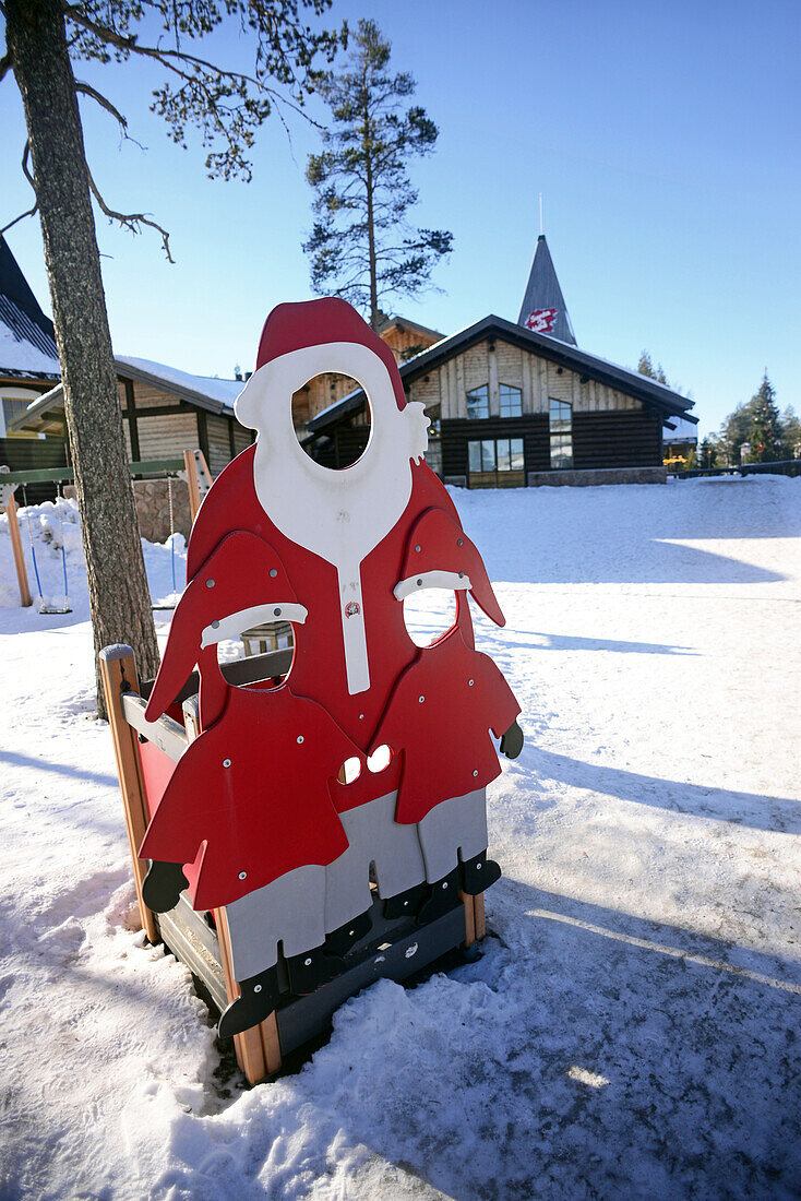 Official Hometown of Santa Claus in Rovaniemi, Lapland, Finland