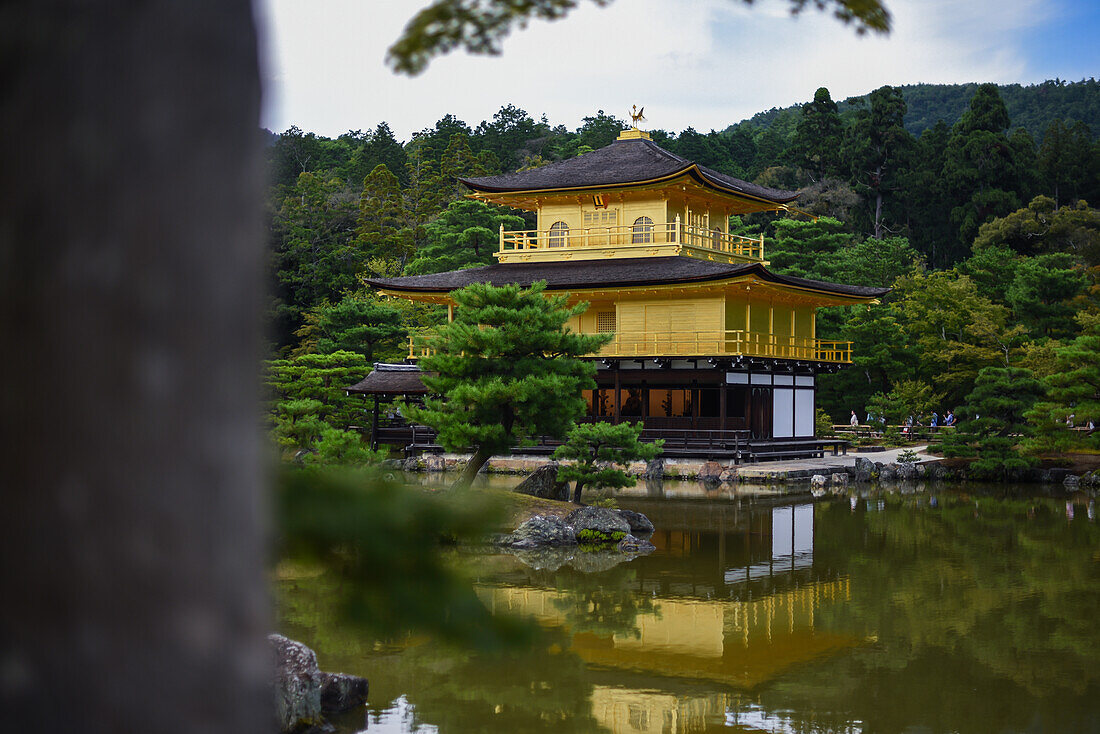 Kinkaku-ji, officially named Rokuon-ji, is a Zen Buddhist temple in Kyoto, Japan