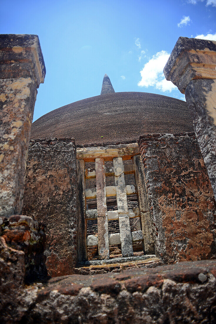 Rankot Vihara in The Ancient City of Polonnaruwa, Sri Lanka