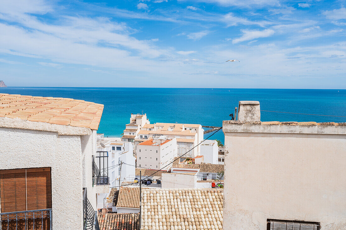 Schöne Aussicht auf Altea, Alicante Spanien