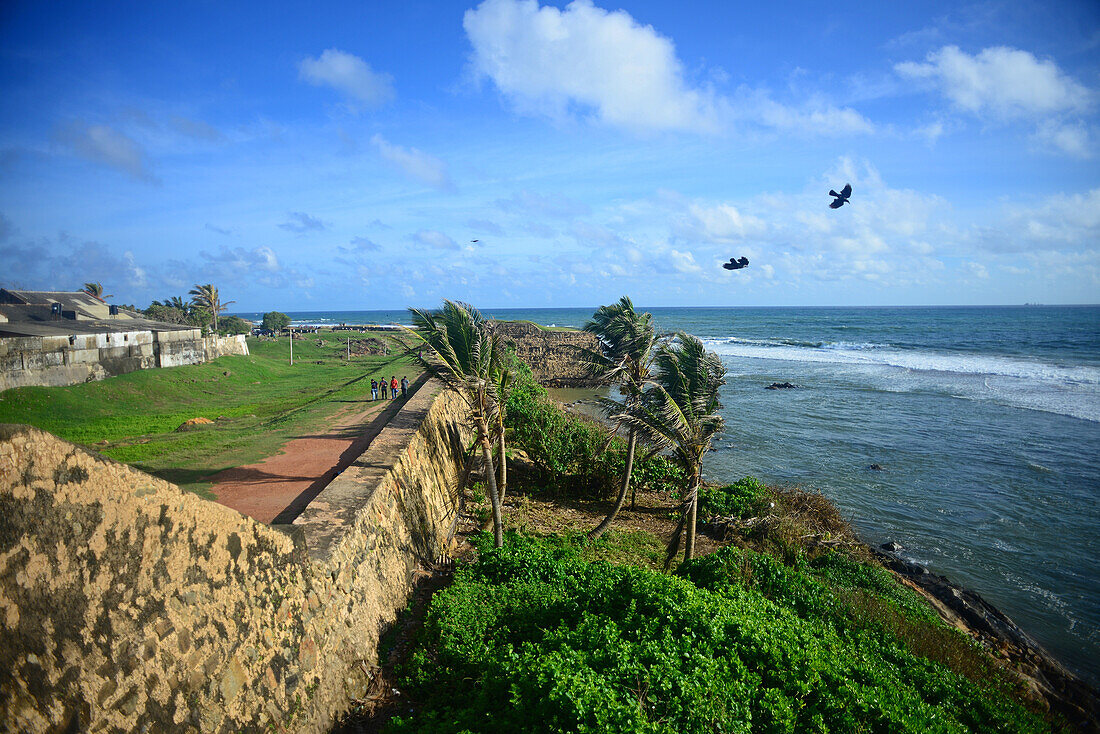 Galle Fort, UNESCO-Weltkulturerbe in der Bucht von Galle an der Südwestküste von Sri Lanka