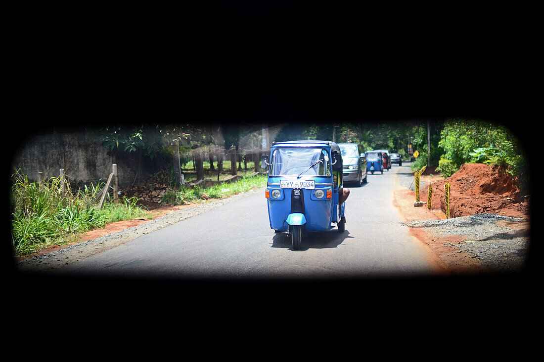 View from Tuc Tuc window, Sri Lanka