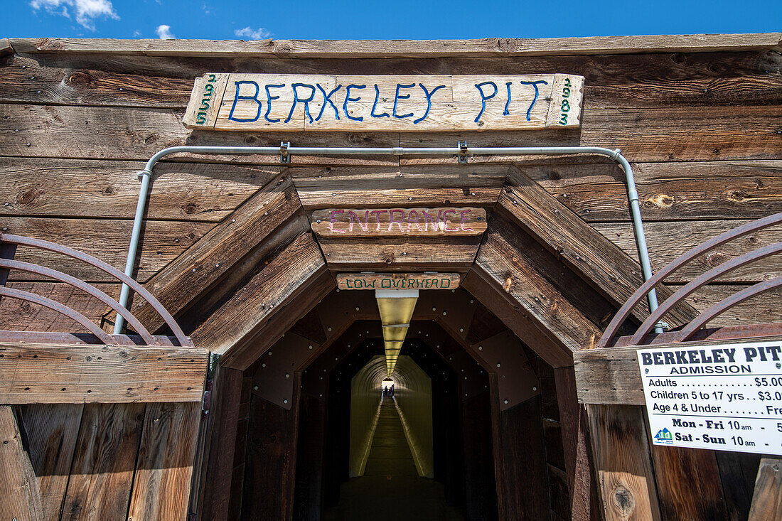 Tunnel zur Berkeley-Grube