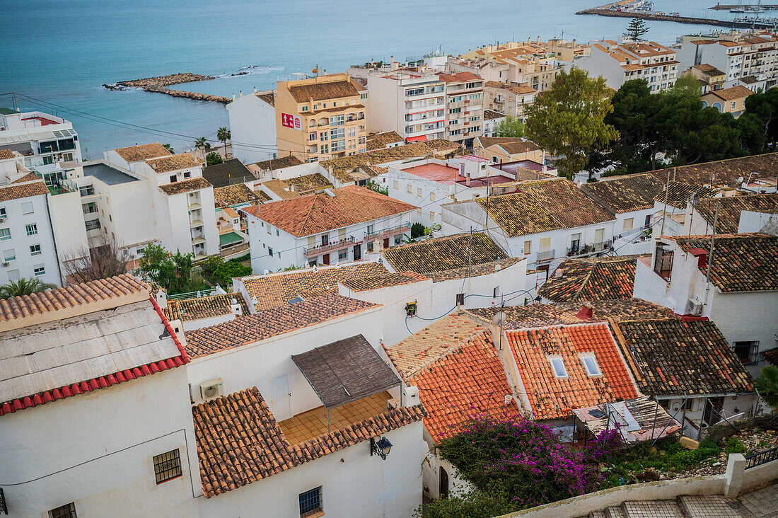 Schöne Aussicht auf Altea, Alicante Spanien