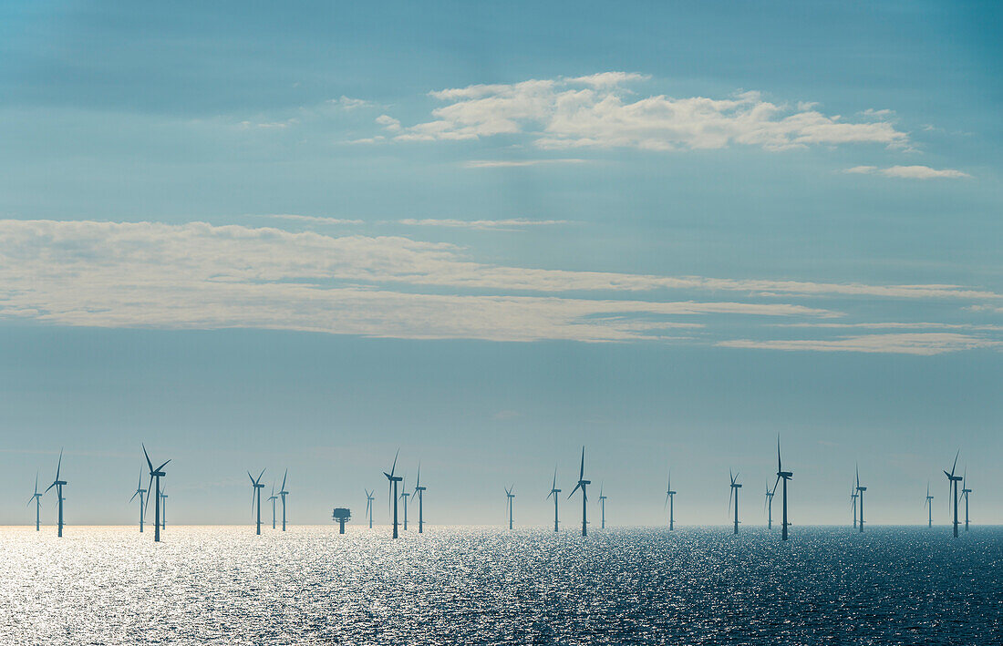 Offshore-Windpark auf der Nordsee