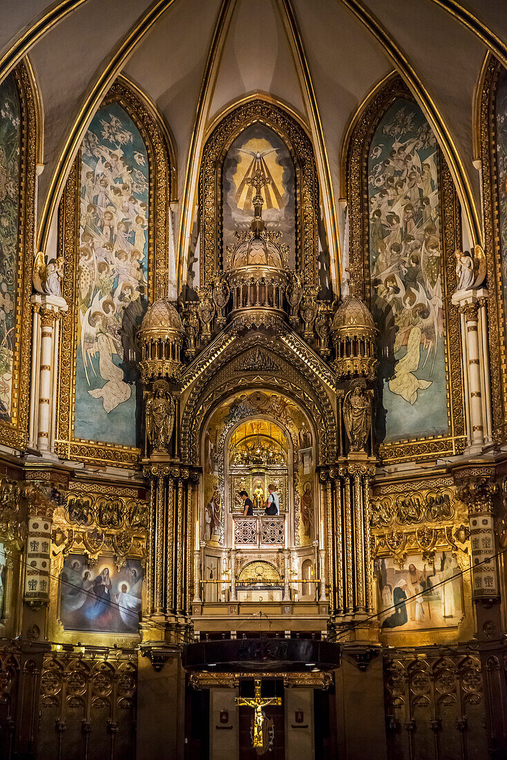 Benedictine Abbey; Montserrat, Catalonia, Spain