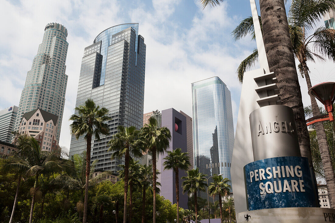 Skyscrapers Of Unique And Various Architecture; California, United States Of America