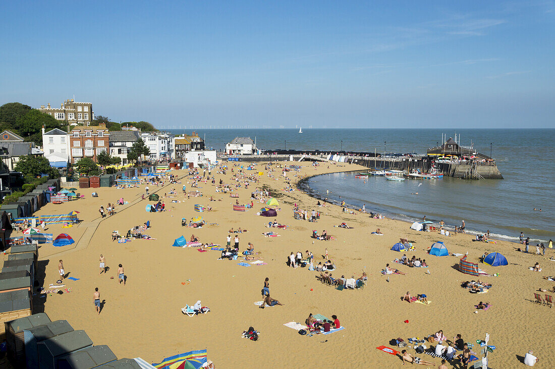 Viking Bay, Broadstairs; Kent, England