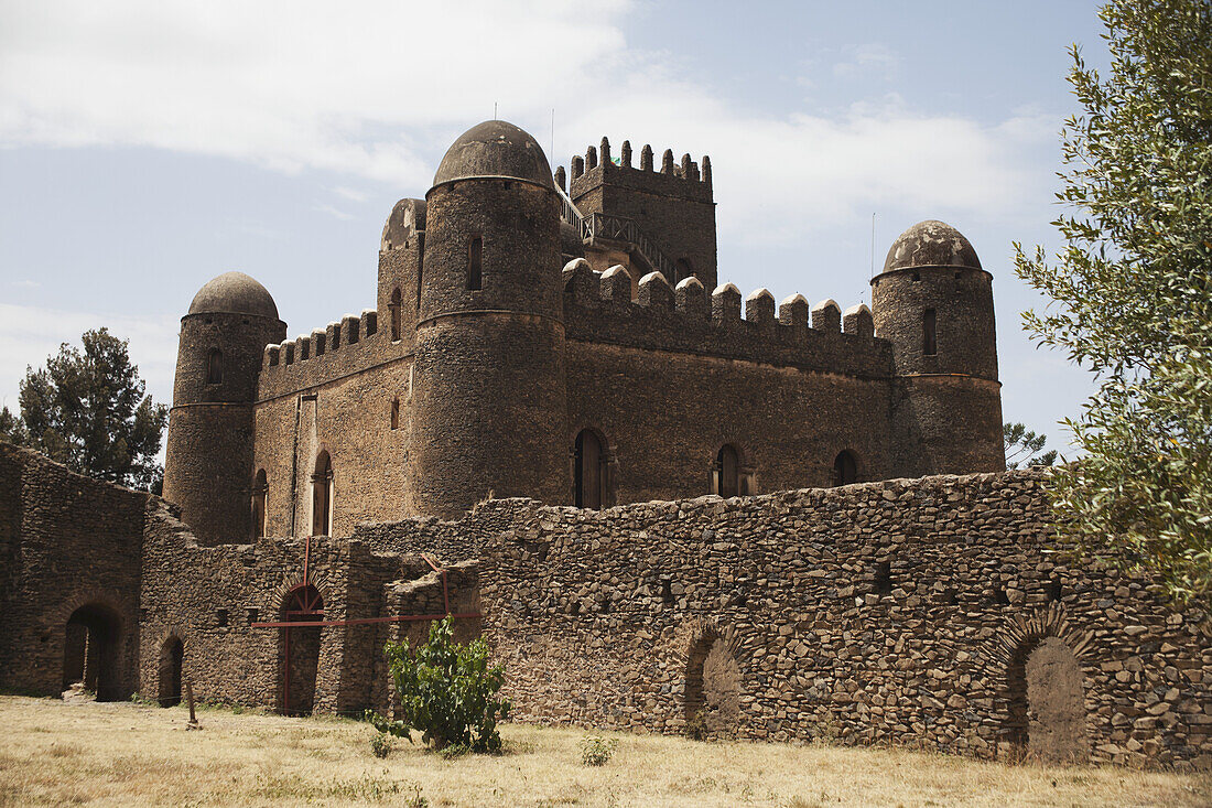Castle Of Emperor Fasilidas, Royal Compound; Gondar, Amhara Region, Ethiopia