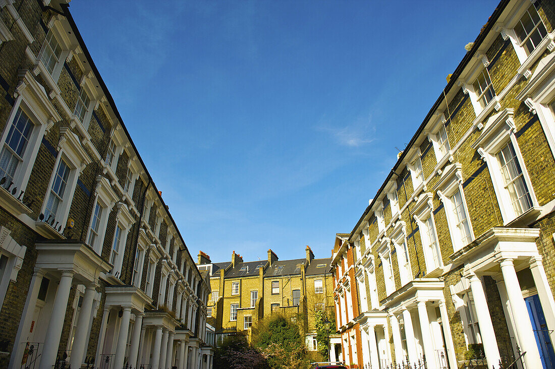 Residential Buildings In Primrose Hill; London, England