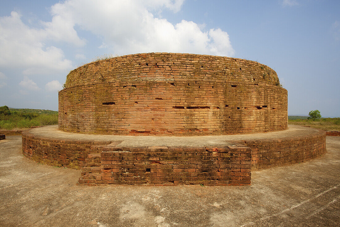 Ruinen des buddhistischen Thotlakonda-Komplexes; Visakhapatnam, Andhra Pradesh, Indien