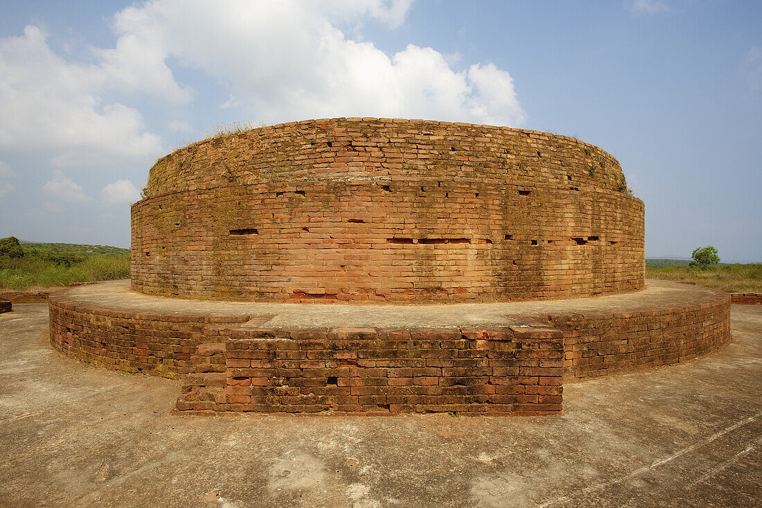 Ruins Of The Thotlakonda Buddhist Complex; Visakhapatnam, Andhra Pradesh, India