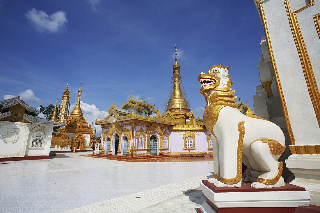 Buddhistisches Kloster in Ober-Birma; Myanmar