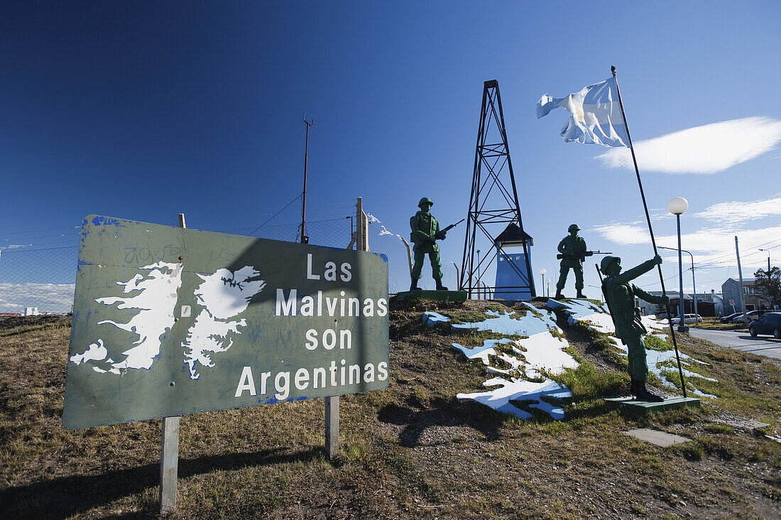 Malvinas-Denkmal; Rio Grande, Argentinien