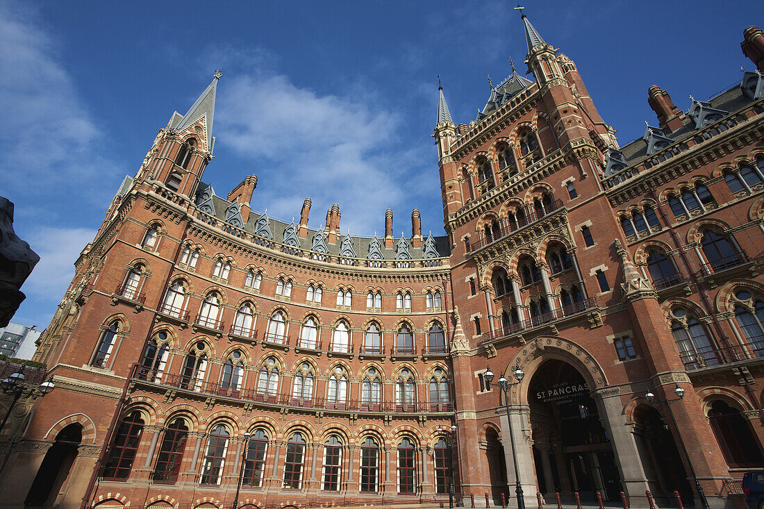 St. Pancras Renaissance London Hotel And Railway Station; London, England