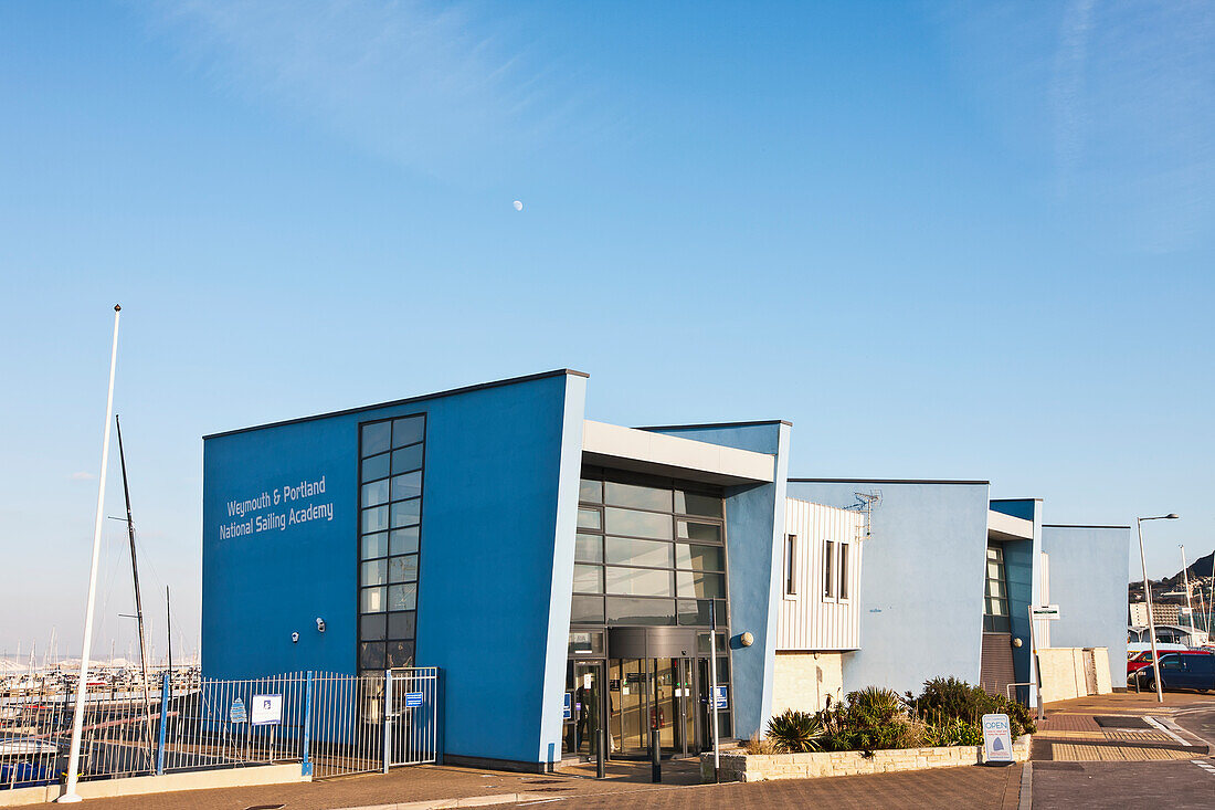 Weymouth And Portland National Sailing Academy (Wpnsa) On Isle Of Portland On The Jurassic Coast; Dorset, England