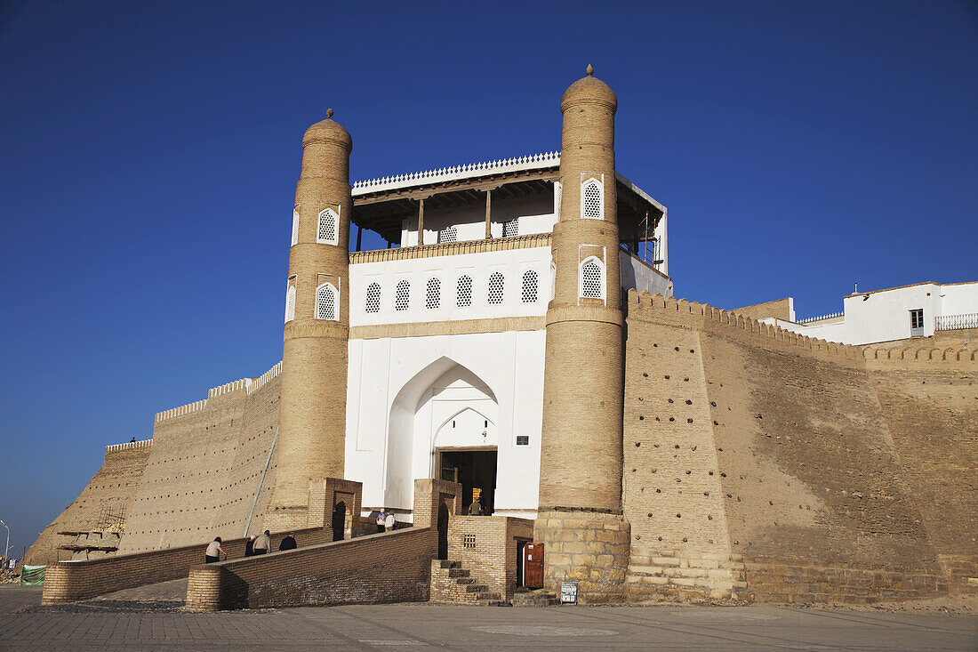 Gateway Of The Ark Fortress, Old Town; Bukhara, Uzbekistan