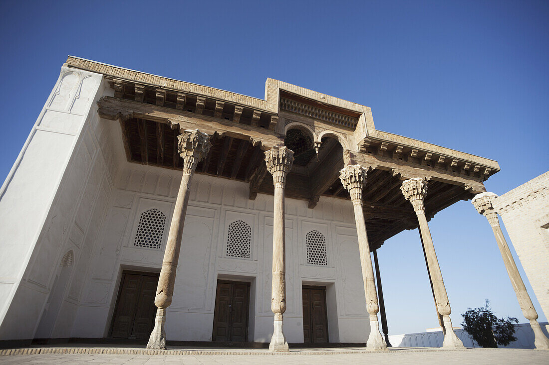 Hofmoschee, Arche-Festung, Altstadt; Buchara, Usbekistan.