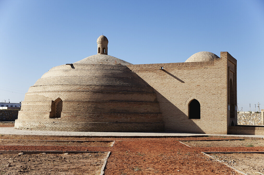 Alte Wasserzisterne (Sardoba), Rabat-I Malik Karawanserei, zwischen Samarkand und Buchara; Usbekistan.