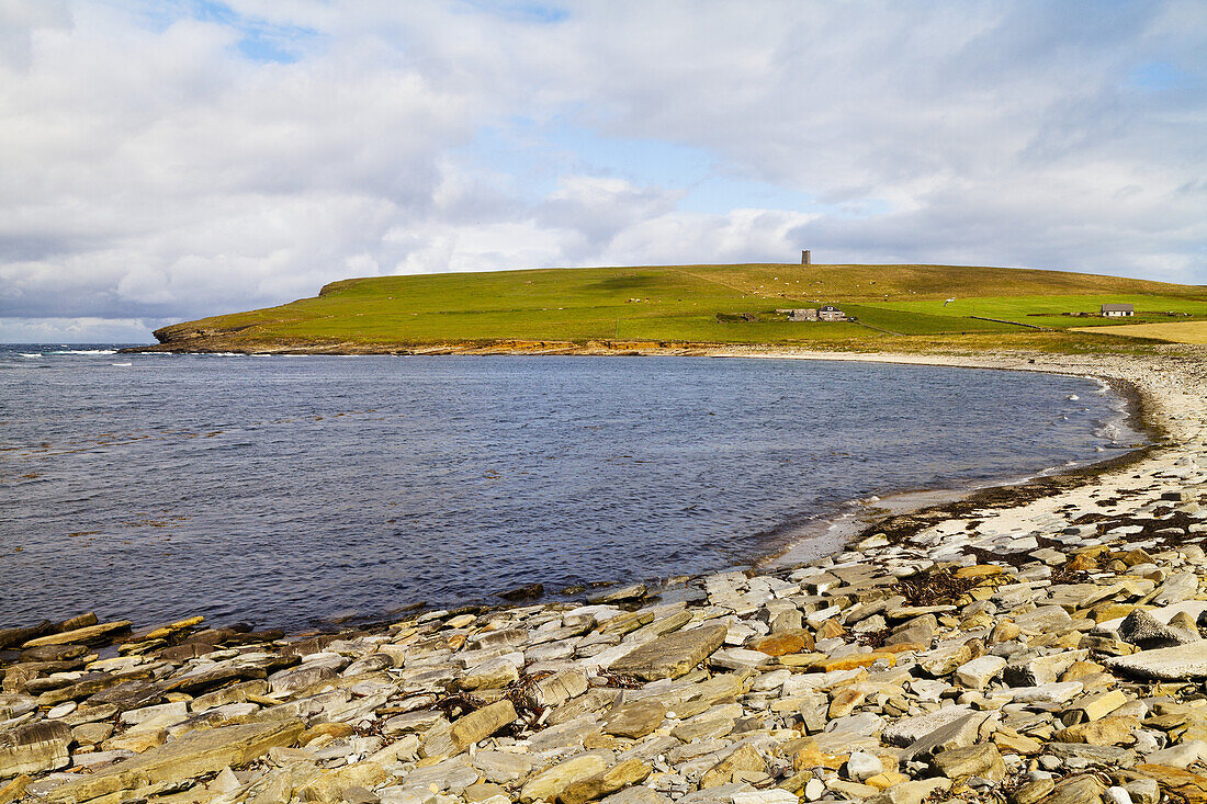 Aikerness-Bucht; Orkney, Schottland