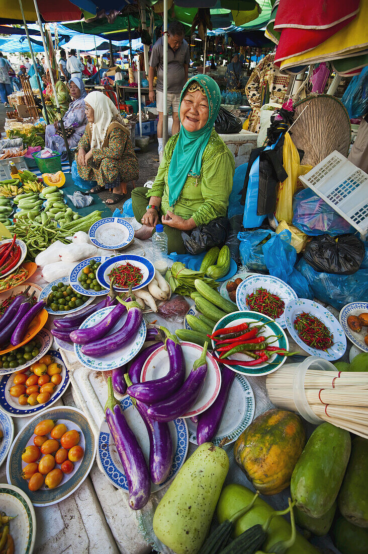 Lokaler Markt; Bandar Seri Begawan, Brunei